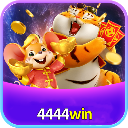 Imagem promocional da 4444win mostrando a plataforma e suas vantagens